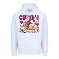 White cupid s dating service Premium Hoodie - OliviaCreatesArt