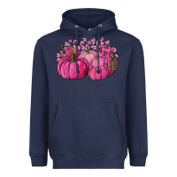 Navy Cancer Pumpkins Heavyweight Hoodie - FaDigitalArtStudio