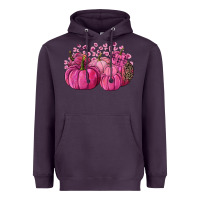 Plum Cancer Pumpkins Heavyweight Hoodie - FaDigitalArtStudio