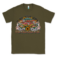 Army Green mind your own motherhood Classic Tee - SublimationCraftShop