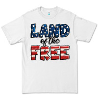 White Land of the free America Premium Tee - Jasminsmagicworld