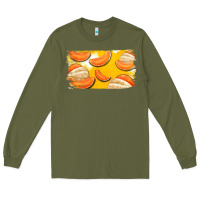 Colorado Cantaloupe Background Long Sleeve Tee | Teevron