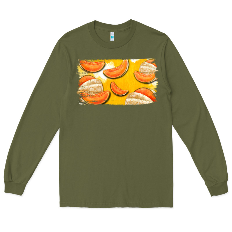 Colorado Cantaloupe Background Long Sleeve Tee by Bettercallsaul | Teevron