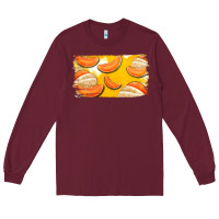 Burgundy Colorado Cantaloupe Background Long Sleeve Tee - Bettercallsaul
