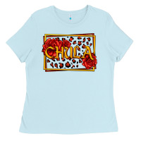 Spanish Chula With Roses Ladies Tee | Teevron