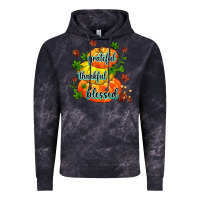 Cloud Black grateful thankful blessed Vintage Hoodie - MaliasSmallBusiness