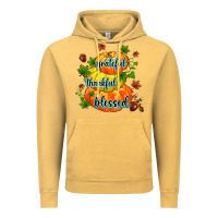 Vintage Mustard grateful thankful blessed Vintage Hoodie - MaliasSmallBusiness