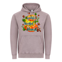 Vintage Zinc grateful thankful blessed Vintage Hoodie - MaliasSmallBusiness
