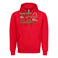 Sweet But A Little Twisted Zipper Hoodie | Teevron