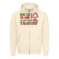 Sandshell sweet but a little twisted Zipper Hoodie - CowGirlArtShop