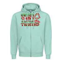 Seafoam sweet but a little twisted Zipper Hoodie - CowGirlArtShop