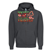Smoke sweet but a little twisted Zipper Hoodie - CowGirlArtShop