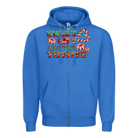 True Royal sweet but a little twisted Zipper Hoodie - CowGirlArtShop