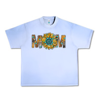 Grape Ice Western Mom With Gemstone And Sunflower Urban Heavy Tee - BundleAndBundleShop