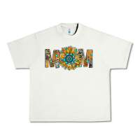 Pistachio Western Mom With Gemstone And Sunflower Urban Heavy Tee - BundleAndBundleShop