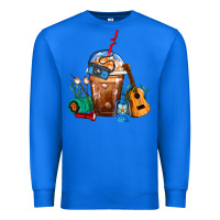 True Royal Camping Frappe Coffee Premium Sweatshirt - FaDigitalArtStudio