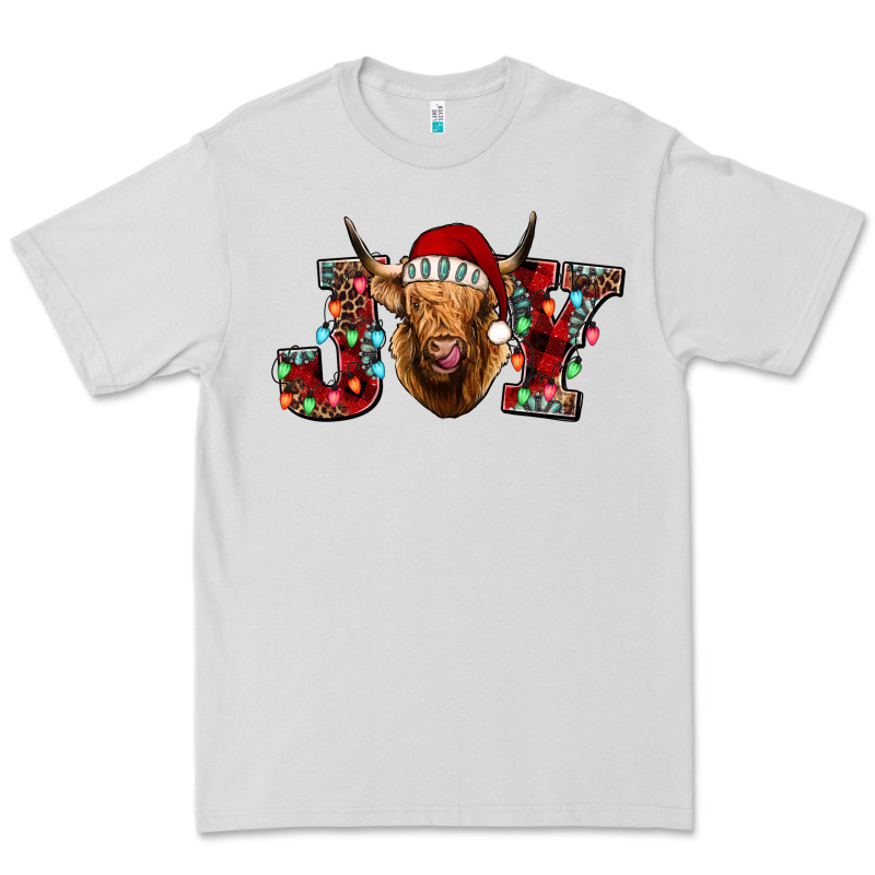 Joy Highland Cow Premium Tee by Jasminsmagicworld | Teevron