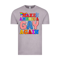 Vintage Zinc Make America Gay Again Vintage Tee - BundleAndBundleShop