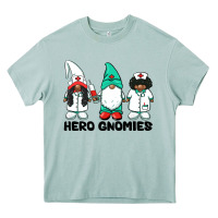 Arona hero gnomies african american nurse gnomies medical gnomies Heavy Core Tee - BarkalooDesign