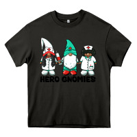 Asphalt hero gnomies african american nurse gnomies medical gnomies Heavy Core Tee - BarkalooDesign