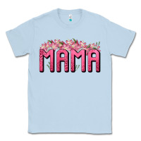 Dusty Blue Western Mama Classic Tee - BundleAndBundleShop