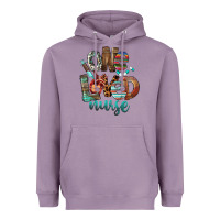Lavender One Loved Nurse Heavyweight Hoodie - FaDigitalArtStudio
