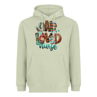 Matcha One Loved Nurse Heavyweight Hoodie - FaDigitalArtStudio