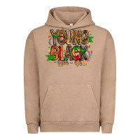 Pigment Burro young black free ish Urban Hoodie - CowhideDigitalArt