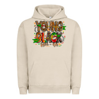 Pigment French Oak young black free ish Urban Hoodie - CowhideDigitalArt