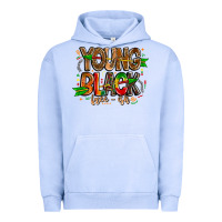 Pigment Grape Ice young black free ish Urban Hoodie - CowhideDigitalArt