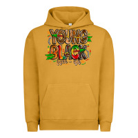 Pigment Peanut Butter young black free ish Urban Hoodie - CowhideDigitalArt