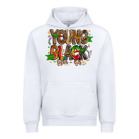 White young black free ish Urban Hoodie - CowhideDigitalArt
