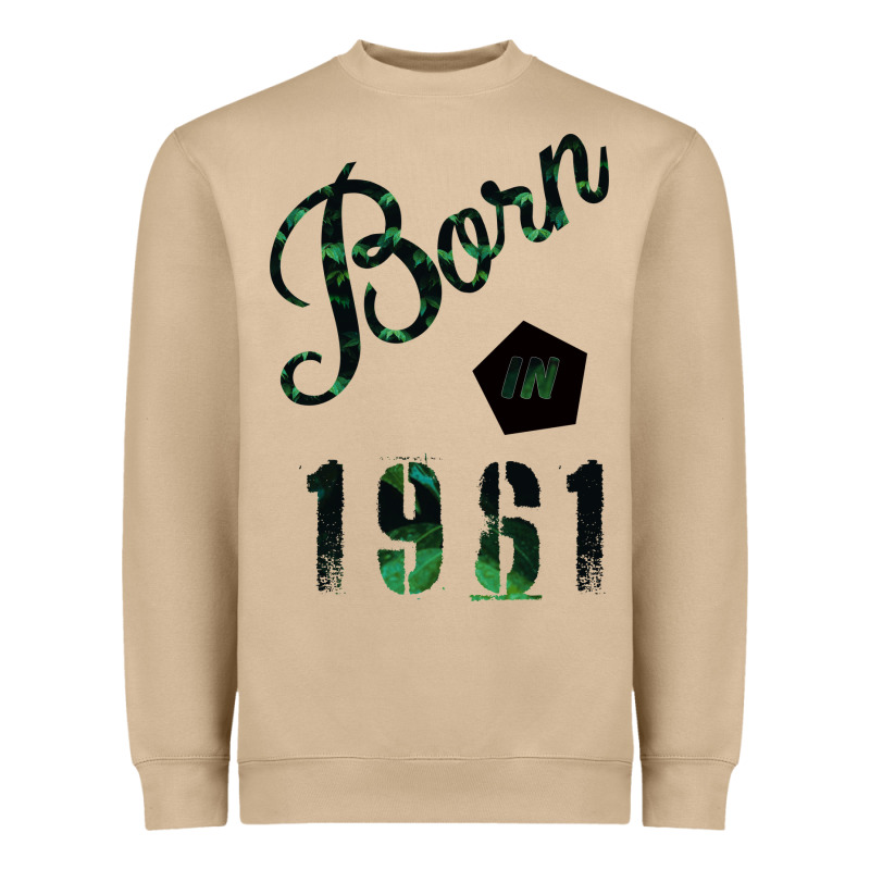 Born In 1961 Heavyweight Sweatshirt by Bettercallsaul | Teevron
