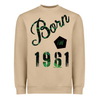 Mushroom Born In 1961 Heavyweight Sweatshirt - Bettercallsaul