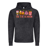 Vintage Black tis the season Vintage Hoodie - MaliasSmallBusiness