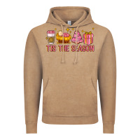 Vintage Coffee tis the season Vintage Hoodie - MaliasSmallBusiness