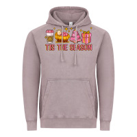 Vintage Zinc tis the season Vintage Hoodie - MaliasSmallBusiness