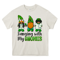Cream hanging with my gnomies african american nurse gnomies Heavy Core Tee - BarkalooDesign