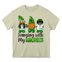 Mossy hanging with my gnomies african american nurse gnomies Heavy Core Tee - BarkalooDesign