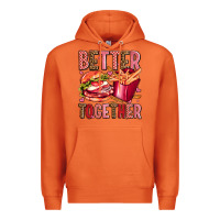 Carrot hamburger potatoes better together olivia Premium Hoodie - OliviaCreatesArt