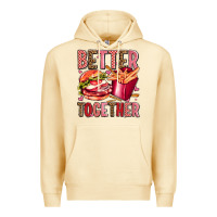 Pina Colada hamburger potatoes better together olivia Premium Hoodie - OliviaCreatesArt