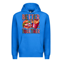 True Royal hamburger potatoes better together olivia Premium Hoodie - OliviaCreatesArt