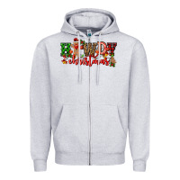 Howdy Christmas Gingerman Bread With Cowboy Zipper Hoodie | Teevron