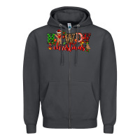 Smoke howdy christmas gingerman bread with cowboy Zipper Hoodie - CowGirlArtShop