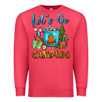 Cardinal Let's Go Camping Coffee Mug Premium Sweatshirt - FaDigitalArtStudio