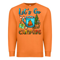 Carrot Let's Go Camping Coffee Mug Premium Sweatshirt - FaDigitalArtStudio