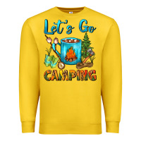 Lemon Let's Go Camping Coffee Mug Premium Sweatshirt - FaDigitalArtStudio