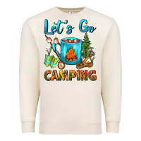Sandshell Let's Go Camping Coffee Mug Premium Sweatshirt - FaDigitalArtStudio
