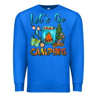 True Royal Let's Go Camping Coffee Mug Premium Sweatshirt - FaDigitalArtStudio