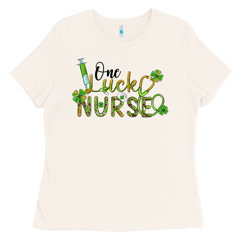 One Lucky Nurse Ladies Tee by BarkalooDesign | Teevron